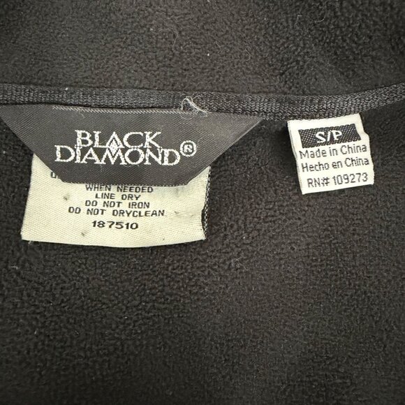 Black Diamond Softshell Fleece-Lined Jacket - Men's S - Black (187510) - Picture 5 of 12